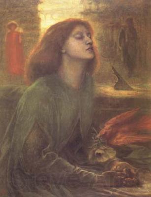 Dante Gabriel Rossetti Beata Beatrix (mk28) France oil painting art